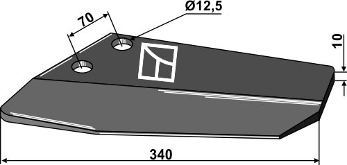 Ersatzflügel links