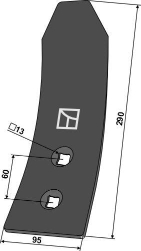 Leitblech 290mm passend für Regent