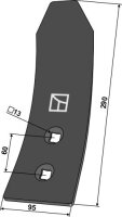 Leitblech 290mm passend für Regent