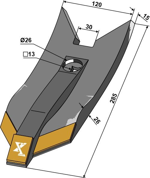 Scharspitze Hartmetall