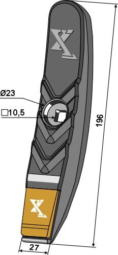 Scharspitze Hartmetall passend für Güttler