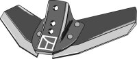 Flügelschar 480mm verstärkte Ausführung...