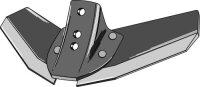 Flügelschar 480mm verstärkte Ausführung...