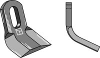 Y-Messer 70x40mm passend für Kverneland und Maletti
