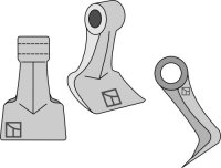 Hammerschlegel 82x40mm passend für TMC Cancela