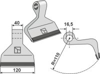 Hammerschlegel 120x40mm PTA
