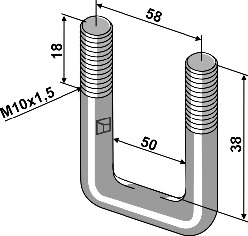 Bügelschraube M10x1,5