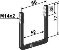 Bügelschraube M14x2