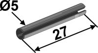 Spannstift Ø5x27