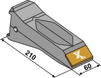 Scharspitze aus Hartmetall