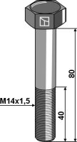 Sechskantschraube M14x1,5 90 Güte 10.9 passend...