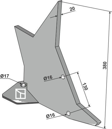 Tiefenlockerer-Zinken Solo Pro-Lift passend für Simba und Great Plains