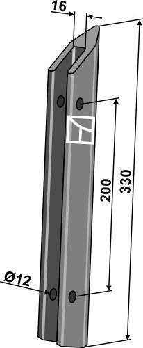 Verschleiß-Schutz Länge 330