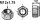 Selbstsichernde Mutter M12x1,75 10.9 passend für SaMASZ und Amazone