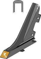 Scharspitze Hartmetall passend für Grégoire...