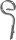 Garezinken mit Schar 25x8
