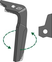 Kreiseleggenzinken 295mm links passend für Amazone