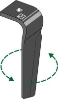 Kreiseleggenzinken 330mm links passend für Moreni...