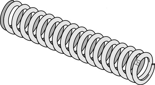 Druckfeder 21x78x570