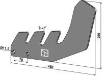 Nivellierfuss 460mm passend für Lemken Rubin