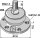 Lager SKF BAA-0006 M22x1,5 passend für Bednar, Strom und Kult Kress