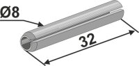 Spannstift Ø8x32