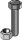Sechskantschraube mit Feingewinde M12x1,25x40 10.9 verzinkt