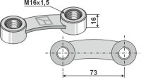 Bügelmutter M16x1,5 passend für Lemken