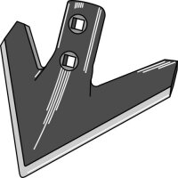 Gänsefußschar 180mm