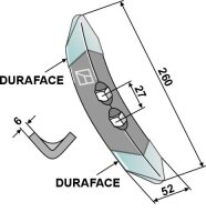 Schar 260mm DURAFACE