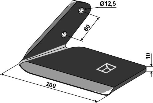 Ersatzflügel links