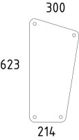 Frontscheibe unten