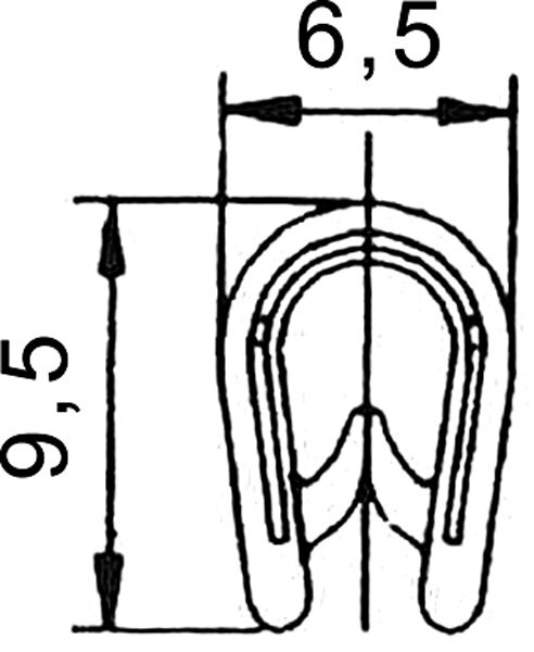 Kantenschutz klein 25 Meter