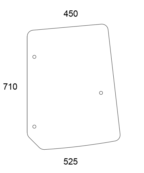 Seitenscheibe rechts