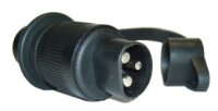 Stecker 3-polig oval