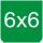 Symbol 6x6 (0°)