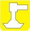 Symbol Abgeschobener Aufenthalt links (0°)