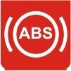 Symbol ABS testen (0°)