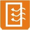 Symbol Abtauen der Heckscheibe (270°)