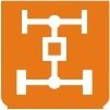 Symbol ALLRADANTRIEB (90°)