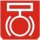 Symbol Anti-Schwenkbremse (0°)