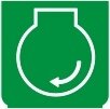 Symbol Arbeitsdrehzahl (0°)