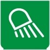 Symbol Arbeitslampen (hinten) (0°)