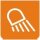 Symbol Arbeitslampen (hinten) (0°)