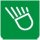 Symbol Arbeitslampen (hinten) (180°)