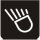 Symbol Arbeitslampen (hinten) (180°)