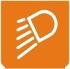 Symbol Arbeitslampen (hinten) (90°)