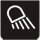 Symbol Arbeitslampen (hinten) (0°)