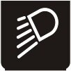 Symbol Arbeitslampen (hinten) (90°)