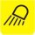 Symbol Arbeitslampen (Vorderseite) (0°)
